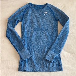OG BLUEBERRY MARL VITAL SEAMLESS LONG SLEEVE